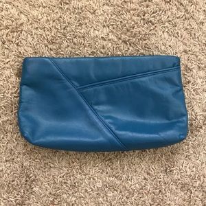 Vintage blue clutch